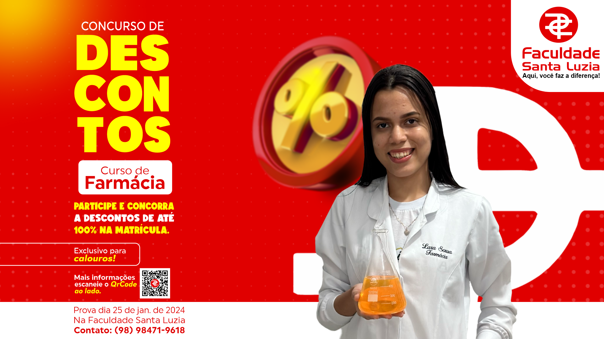 Descontos Curso de Farmácia